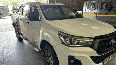 Discreet vehicle armouring detail